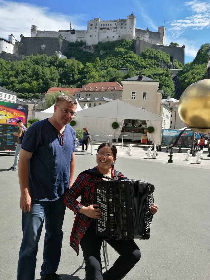 黄梅戏表演现场