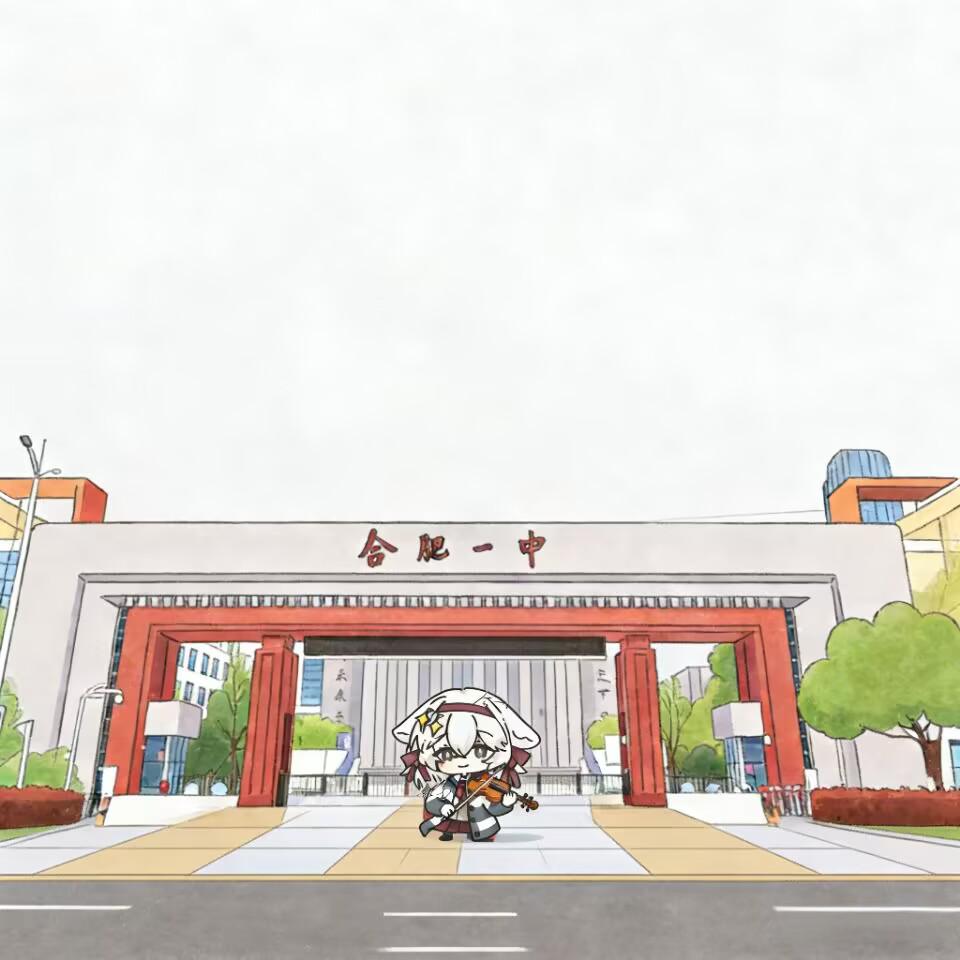 毓秀在校门口
